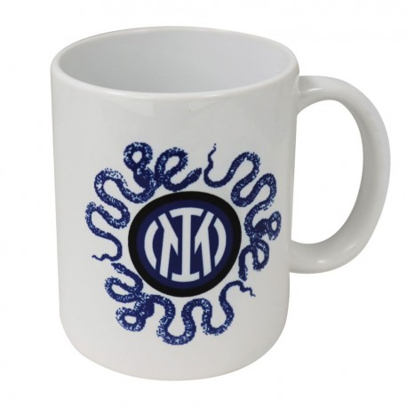 MUG IN CERAMICA INTERNO BIANCO LOGO INTER