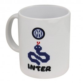 MUG IN CERAMICA INTERNO BIANCO INTER