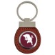 PORTACHIAVI IN SIMILPELLE E METALLO LOGO UFFICIALE TORINO FC