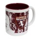 MUG IN CERAMICA INTERNO BORDEAUX TORINO FC