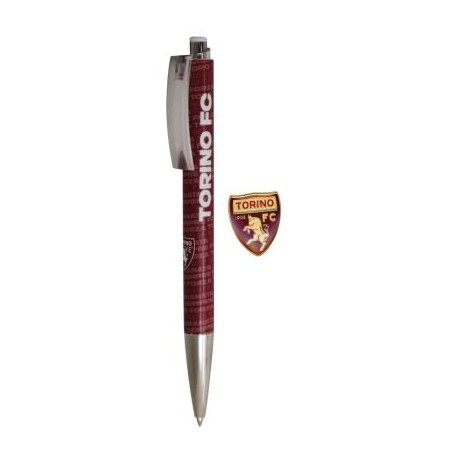 SET PENNA E DISTINTIVO LOGO UFFICIALE TORINO FC
