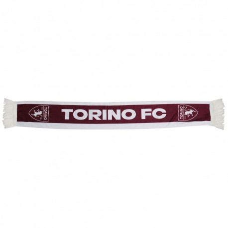 SCIARPA JAQUARD FORZA VECCHIO CUORE GRANATA