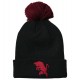 CAPPELLINO ACRICLICO NERO BIMBO RICAMATO CON LOGO TORINO FC