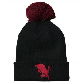 CAPPELLINO ACRICLICO NERO BIMBO RICAMATO CON LOGO TORINO FC