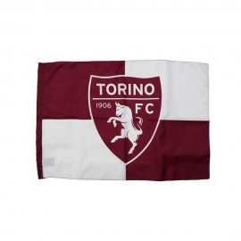BANDIERA IN POLIESTERE LOGO UFFICIALE TORINO FC 90X140 CM