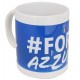 MUG IN CERAMICA INTERNO BIANCO FORZA AZZURRI
