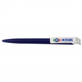 PENNA IN PLASTICA CON FUSTO BLU IM2STARS