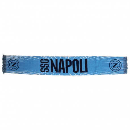 SCIARPA JACQUARD SSC NAPOLI AZZURRA