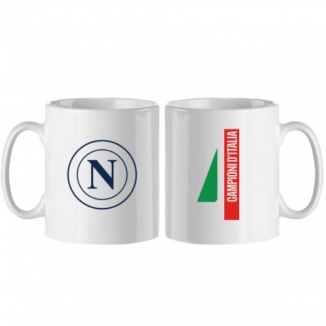 MUG CON INTERNO BIANCO CAMPIONI D'ITALIA