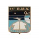 DISTINTIVO DA CAMICIA 25X32MM IN METALLO CON STEMMA 11 RMV