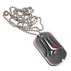 MEDAGLIA IN METALLO INVECCHIATO FRECCE TRICOLORI
