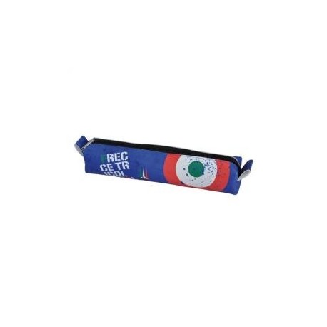 MINI PORTAPENNE IN ECO PELLE 17x4CM FRECCE TRICOLORI