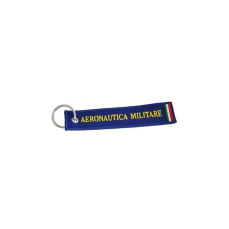 PORTACHIAVI IN STOFFA RICAMATO AERONAUTICA MILITARE