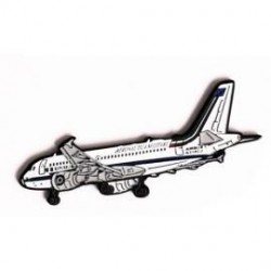 MAGNETE IN METALLO SMALTATO AIRBUS A319CJ AERONAUTICA MILITARE